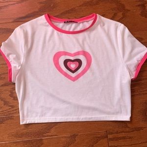 Heart Shaped Crop Top (PURCHASE ON WEBSITE)